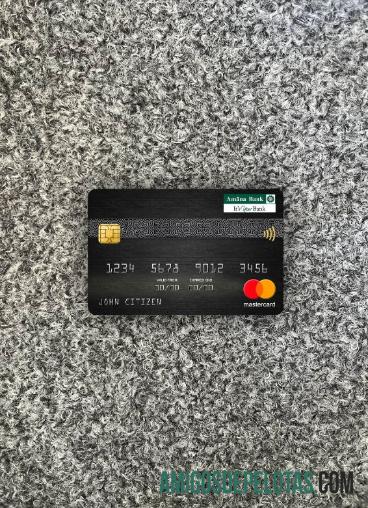 Frente Photolook do Sri Lanka Amana Bank Mastercard amostra